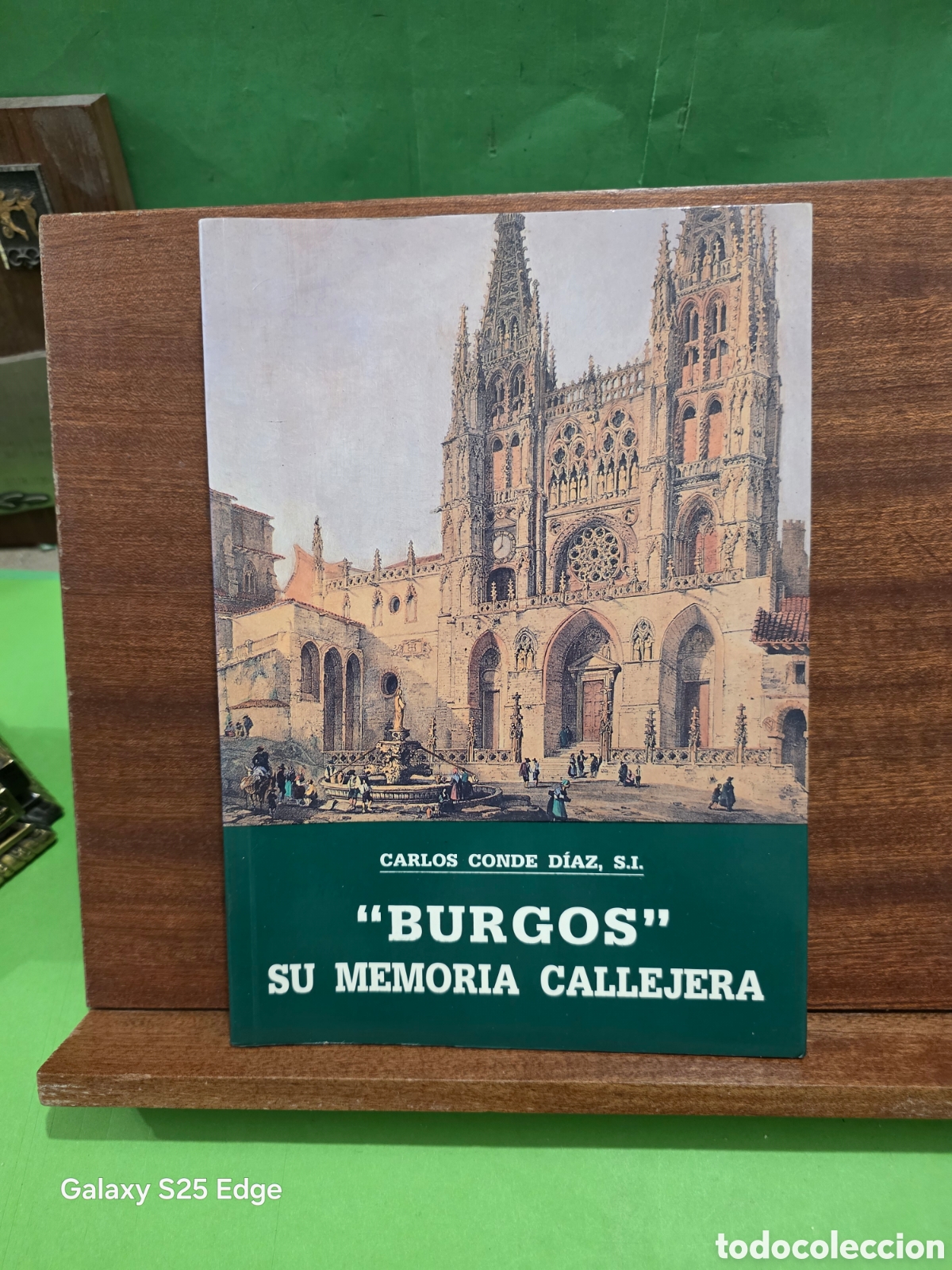 Libros de segunda mano: &rdquo;&rdquo;BURGOS&rdquo;&rdquo;...SU MEMORIA CALLEJERA...CARLOS CONDE DIAZ, S. I....1995...
