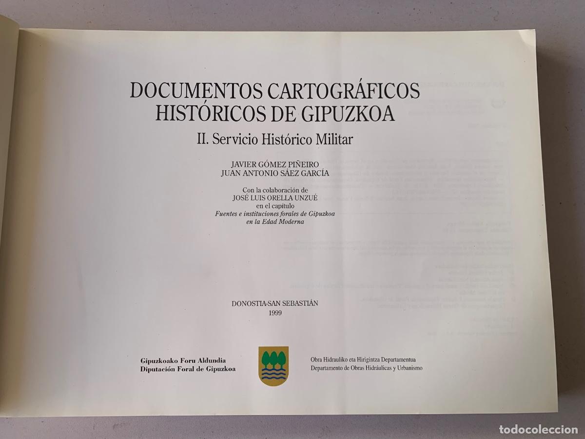 Libros de segunda mano: Documentos Cartogr&aacute;ficos Hist&oacute;ricos de Guip&uacute;zcoa - Foto 2