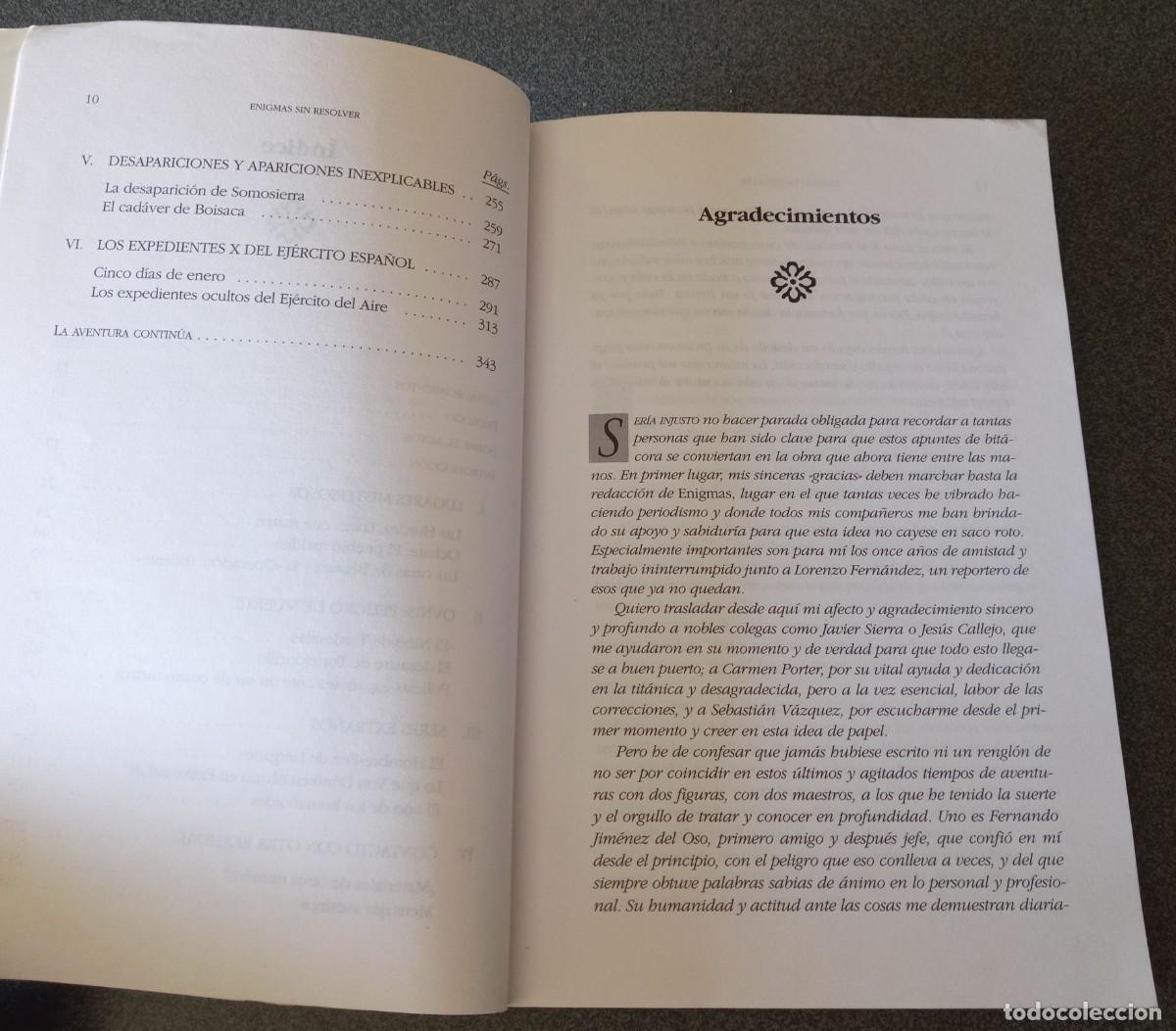 Libros de segunda mano: Enigmas Sin Resolver Iker Jim&eacute;nez - Foto 6