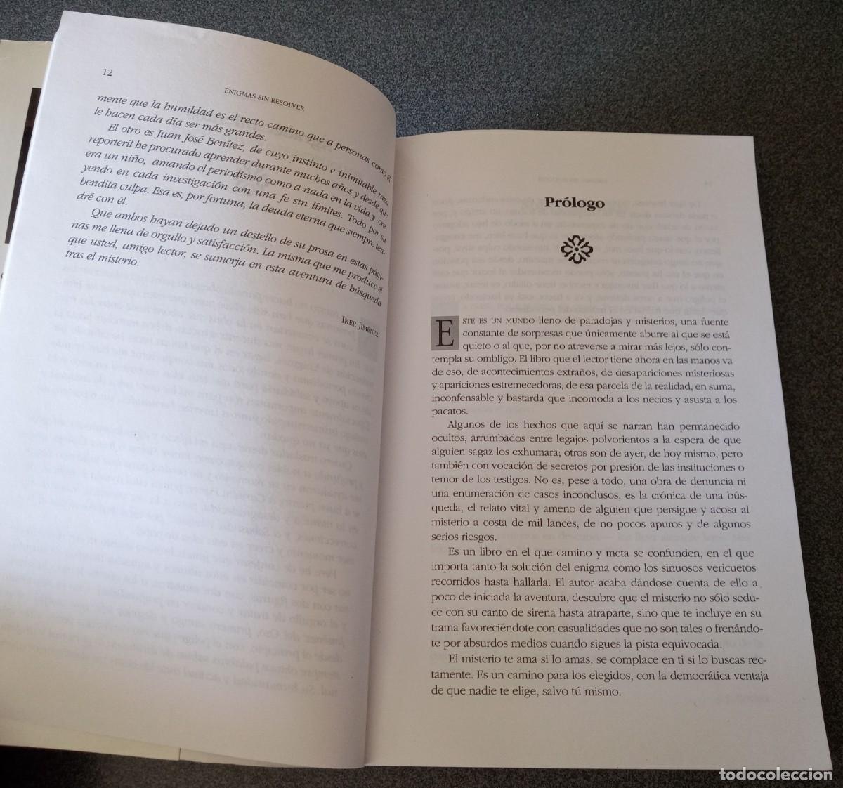 Libros de segunda mano: Enigmas Sin Resolver Iker Jim&eacute;nez - Foto 7