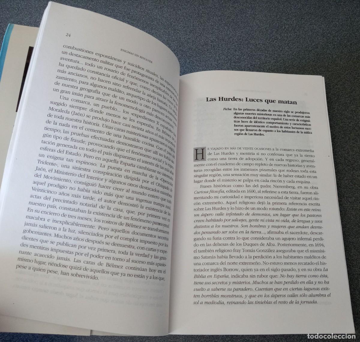 Libros de segunda mano: Enigmas Sin Resolver Iker Jim&eacute;nez - Foto 10