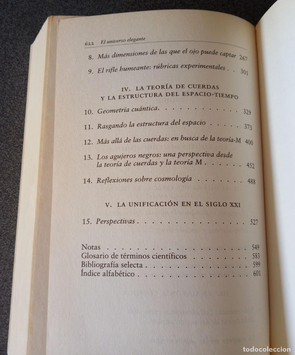 Libros de segunda mano: El Universo Elegante Brian Greene - Foto 8