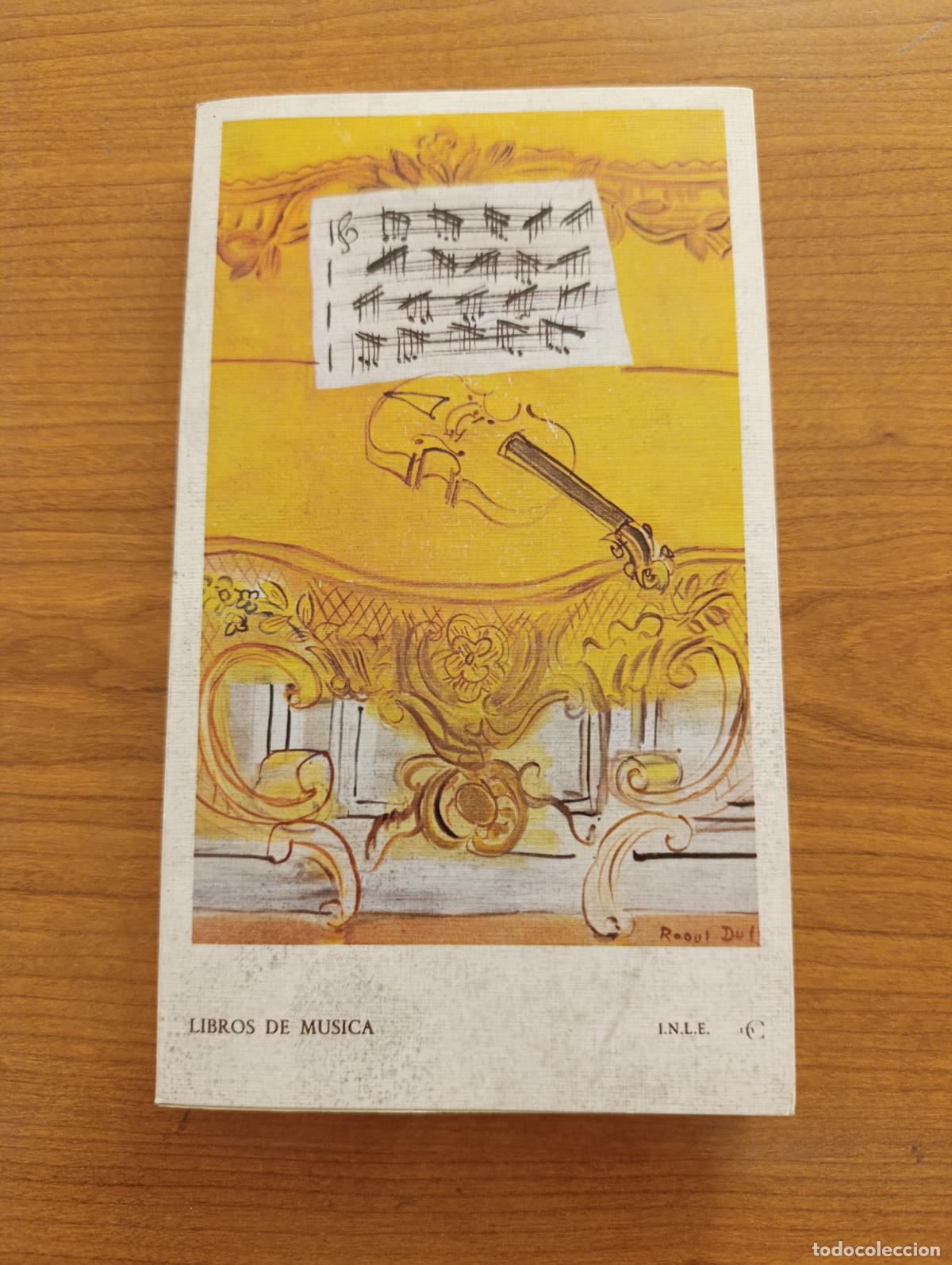 Libros de segunda mano: LIBROS DE M&Uacute;SICA. INSTITUTO NACIONAL DEL LIBRO ESPA&Ntilde;OL. CAT&Aacute;LOGO. 1981 - Foto 1