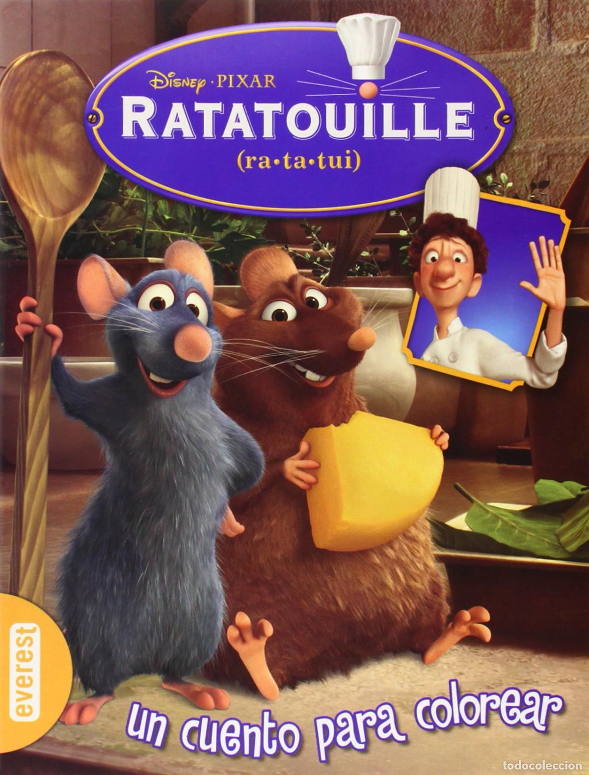 Livros em segunda m&atilde;o: Ratatouille. Un cuento para colorear