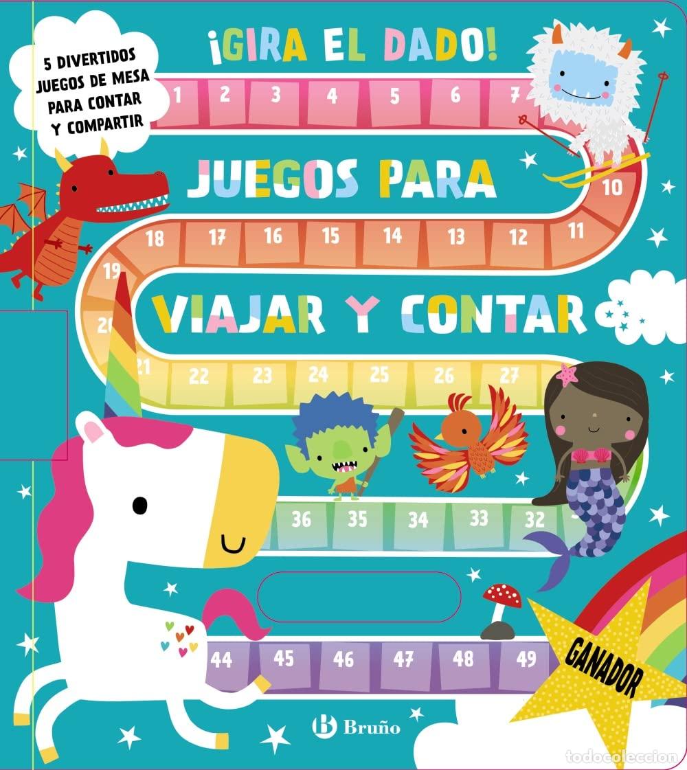 Libros de segunda mano: &iexcl;Gira el dado! Juegos para viajar y contar (Castellano - A PARTIR DE 6 A&Ntilde;OS - MANIPULATIVOS