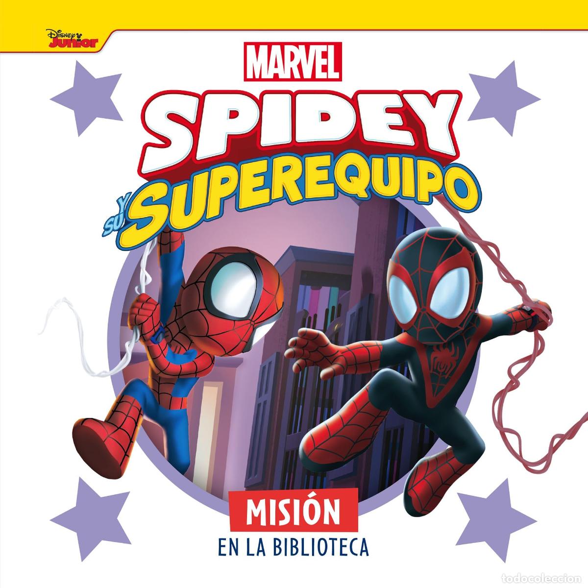 Libros de segunda mano: Spidey y su superequipo. Misi&oacute;n en la biblioteca: Cuento