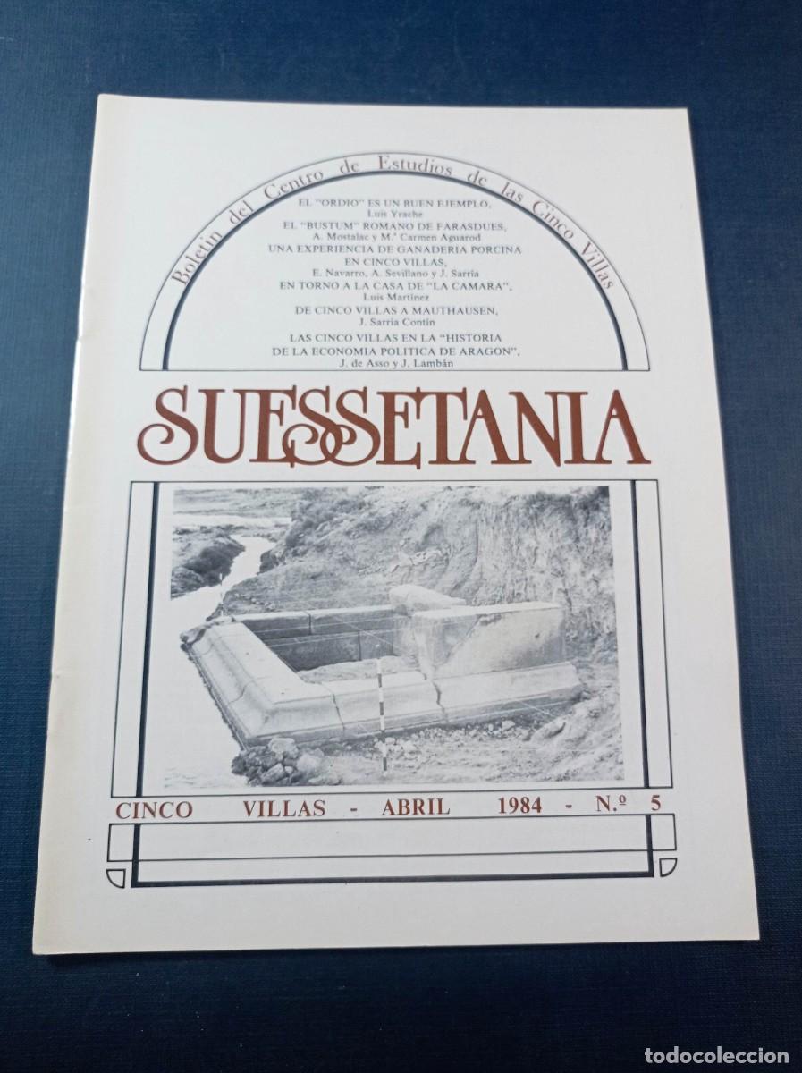 Libros de segunda mano: SUESSETANIA N&ordm; 5. BOLET&Iacute;N CENTRO DE ESTUDIOS DE LAS CINCO VILLAS. 1984. JAVIER LAMB&Aacute;N. MAUTHAUSEN ++