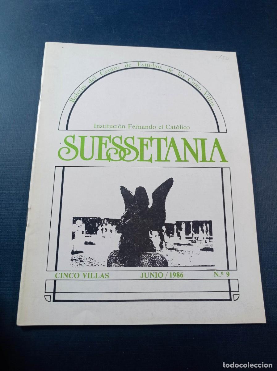 Libros de segunda mano: SUESSETANIA N&ordm; 9. BOLET&Iacute;N CENTRO DE ESTUDIOS DE LAS CINCO VILLAS. 1986. MIGUEL PEROPADRE. YESA ++++