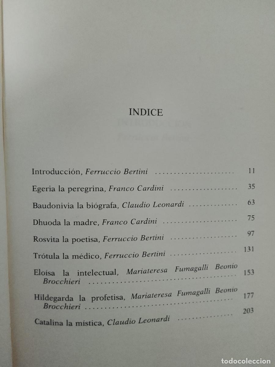 Libros de segunda mano: VV.AA. (Edici&oacute;n de Ferruccio Bertini): La mujer medieval (Alianza Editorial. 1991) - Foto 3