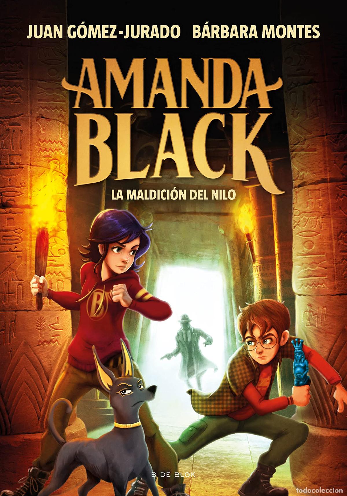 Libros de segunda mano: Amanda Black 6 - La Maldici&oacute;n del Nilo (Juan G&oacute;mez-Jurado y B&aacute;rbara Montes)