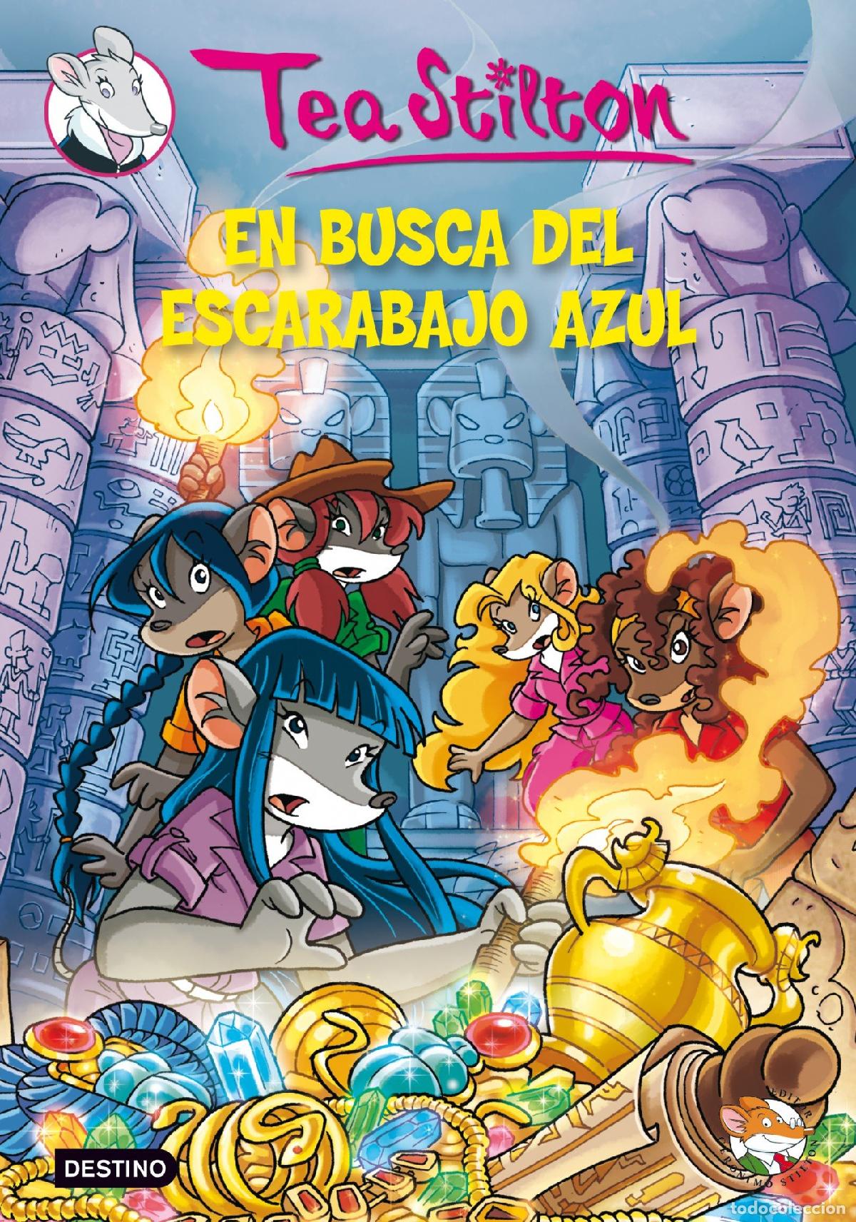Libros de segunda mano: En busca del escarabajo azul: Tea Stilton 11