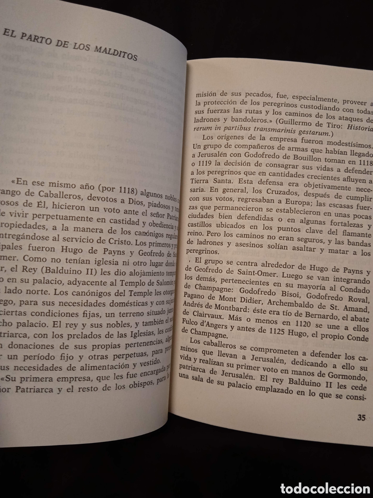 Libros de segunda mano: EL ENIGMA DE LOS TEMPLARIOS - VIGNATI PERALTA - LIBROEXPR&Eacute;S 1988 #9770 - Foto 4