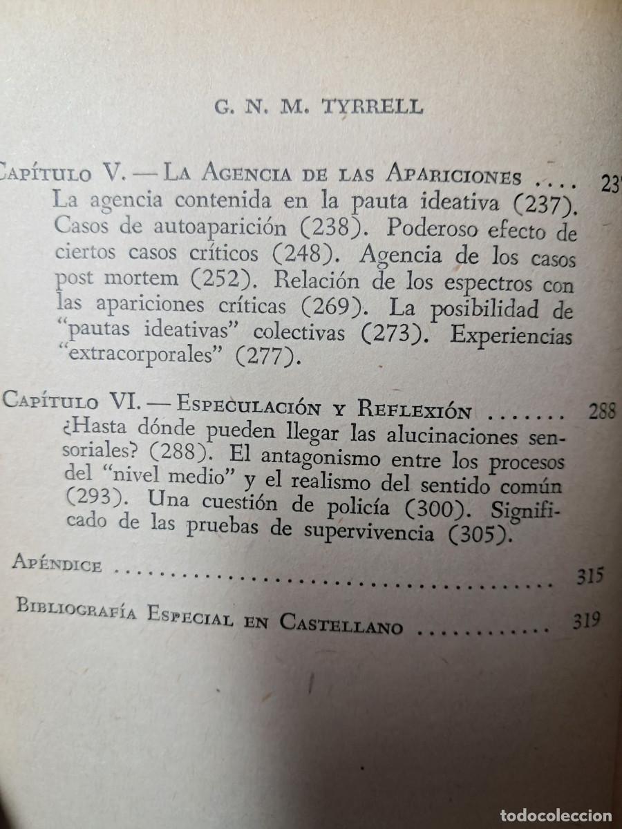 Libros de segunda mano: APARICIONES - G.N.M. TYRRELL - Foto 5
