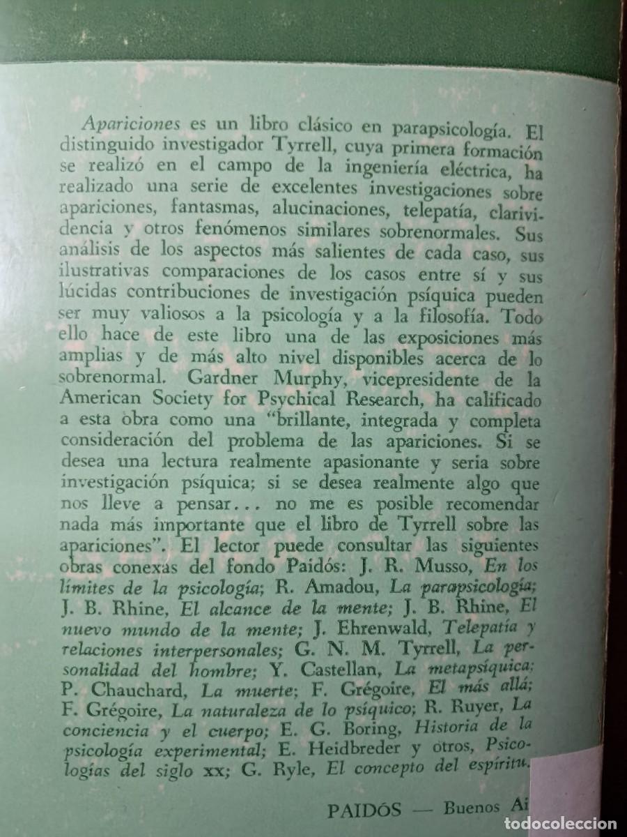 Libros de segunda mano: APARICIONES - G.N.M. TYRRELL - Foto 6