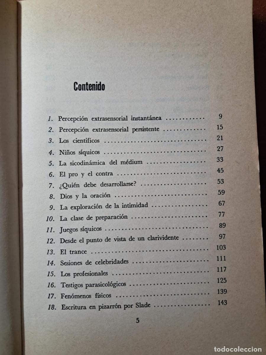 Libros de segunda mano: COMO DESARROLLAR SU PERCEPCION EXTRASENSORIAL - SUSY SMITH - Foto 4