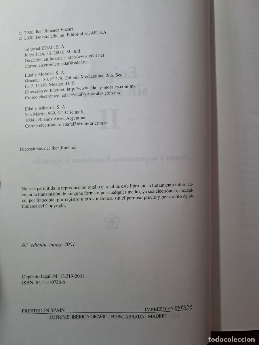 Libros de segunda mano: ENIGMAS SIN RESOLVER II - IKER JIMENEZ - Foto 2