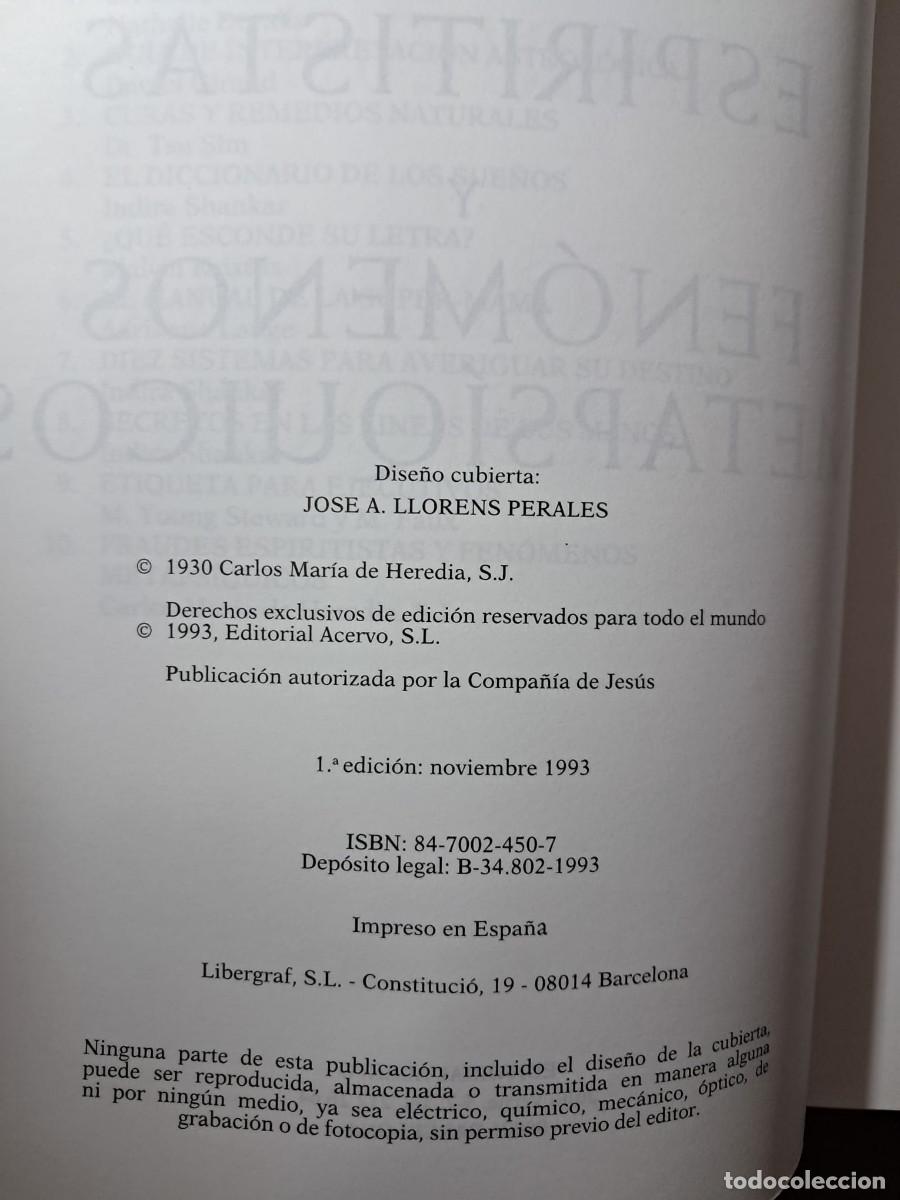 Libros de segunda mano: FRAUDES ESPIRITISTAS - Foto 2