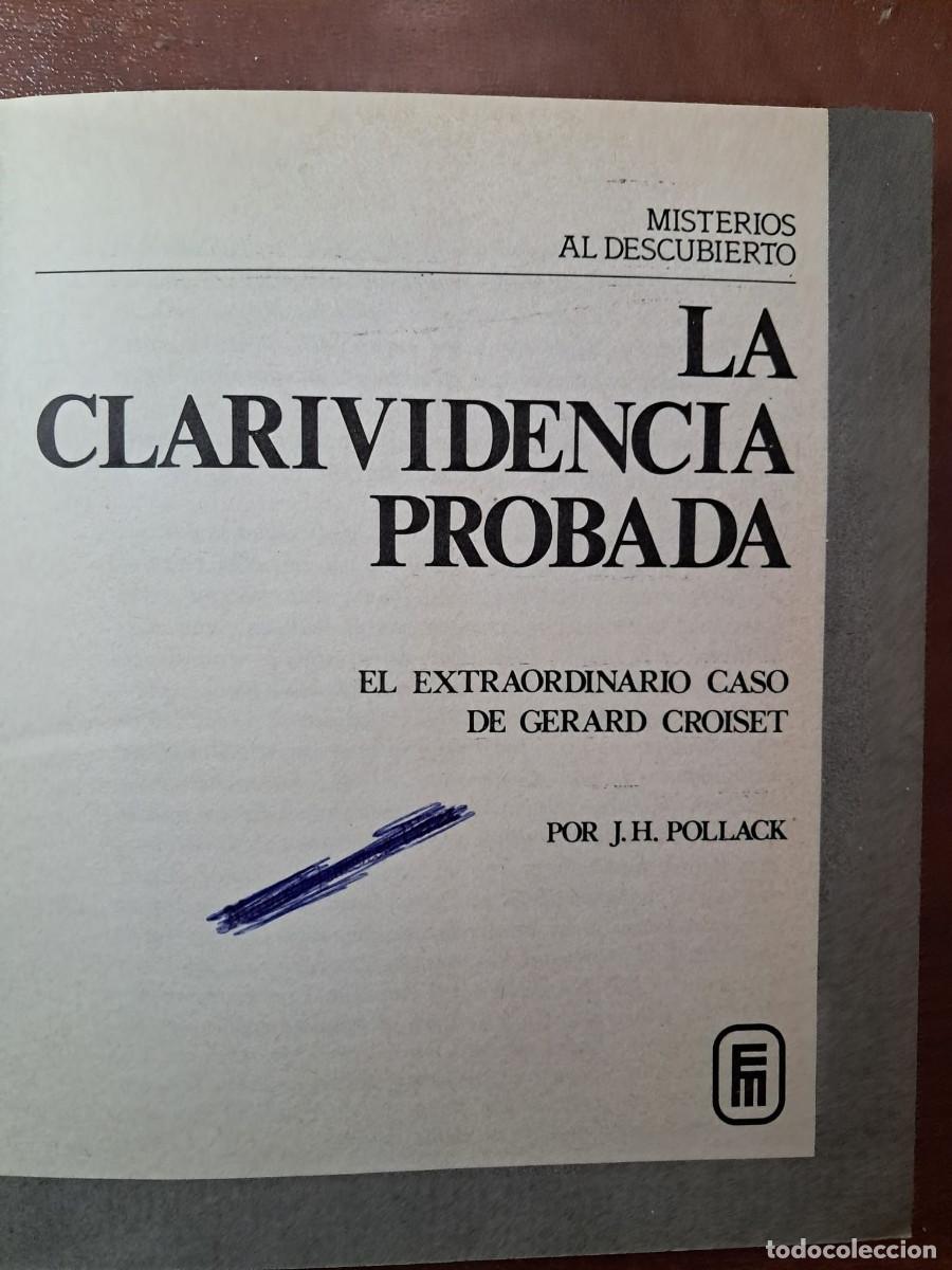 Libros de segunda mano: LA CLARIVIDENCIA PROBADA - H. POLLACK - Foto 3