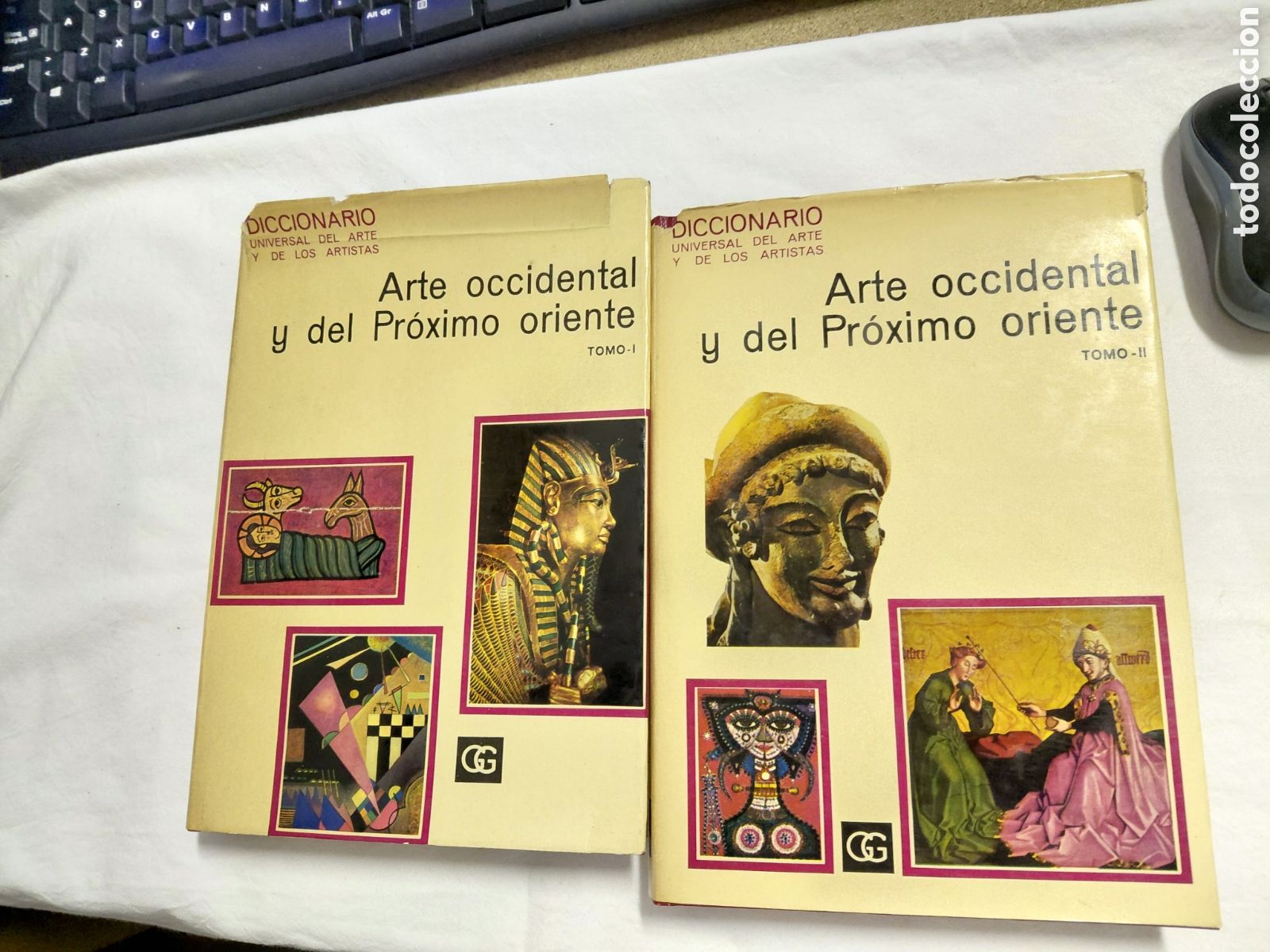 Libros de segunda mano: ARTE OCCIDENTAL Y DEL PROXIMO ORIENTE.2 TOMOS.EDITORIAL GUSTAVO GILI 1969
