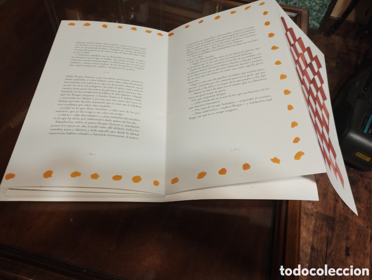 Libros de segunda mano: Fragments del Quijote a&ntilde;o 2005 primera edicion - Foto 5