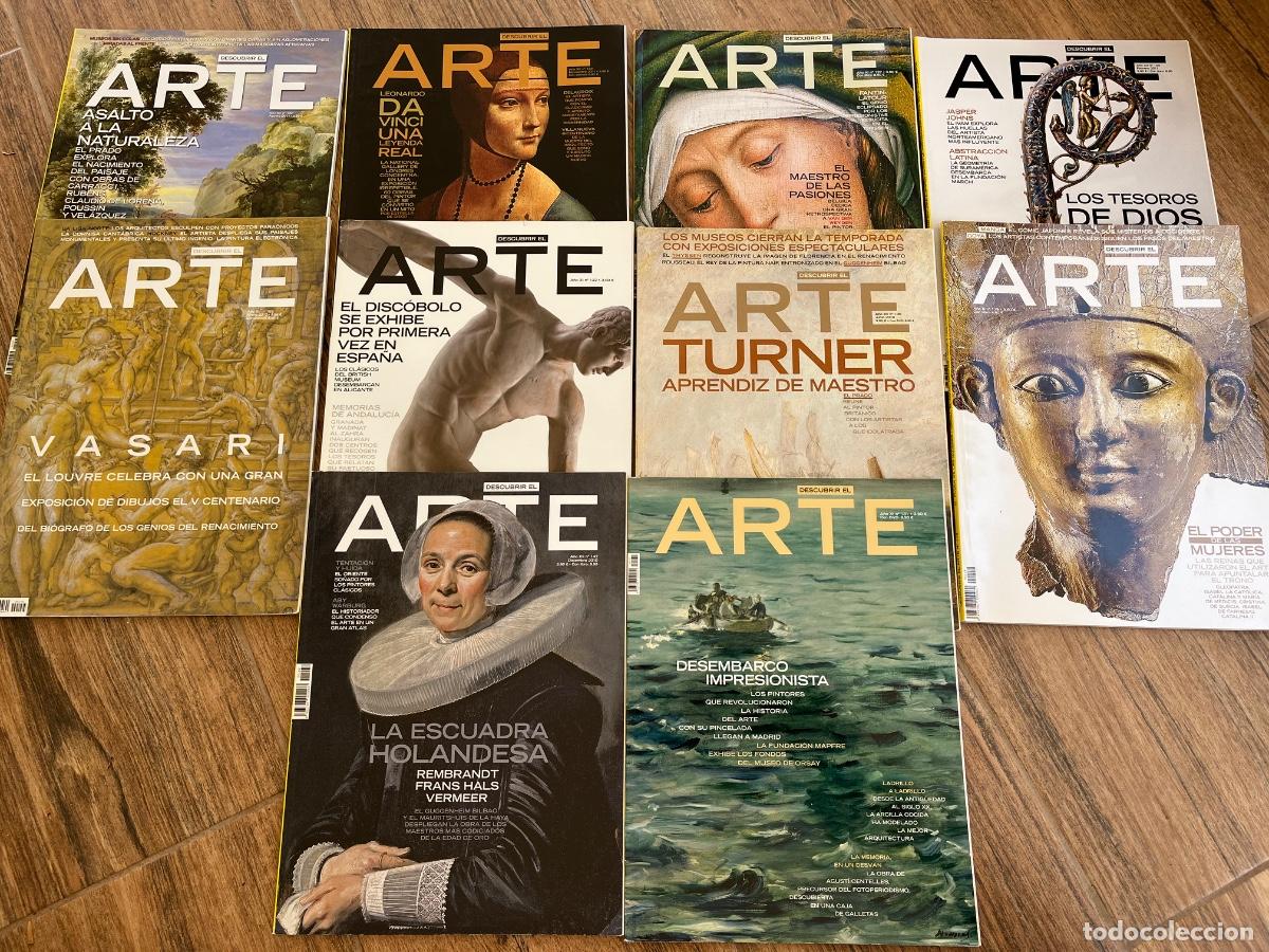 Libros de segunda mano: DESCUBRIR EL ARTE - Lore de 10 revistas - IMPRESIONISMO - PODER MUJERES - DIOS