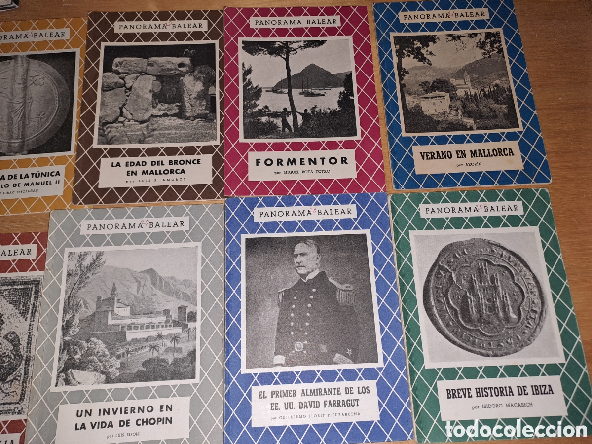 Libros de segunda mano: Panorama balear. Lote 10 vol&uacute;menes - Foto 2
