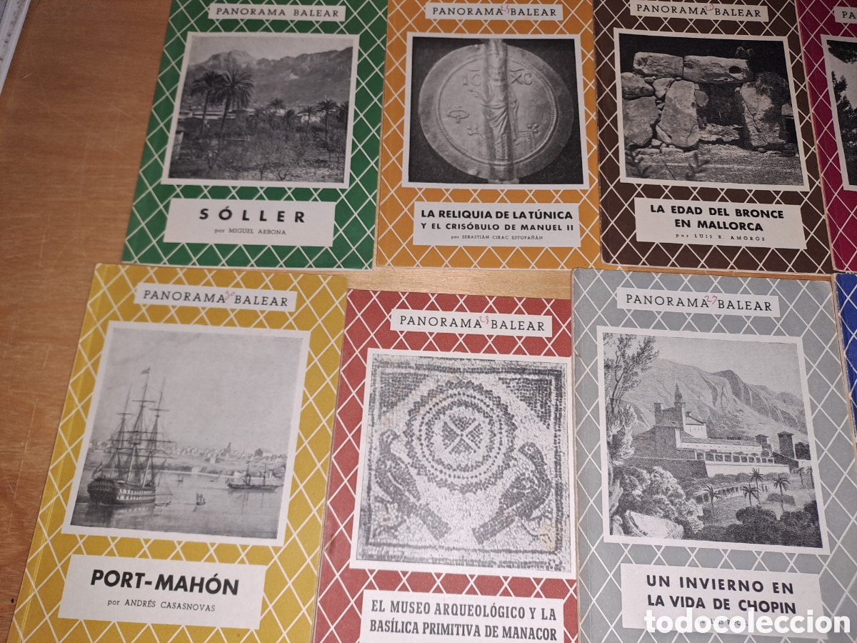 Libros de segunda mano: Panorama balear. Lote 10 vol&uacute;menes - Foto 3