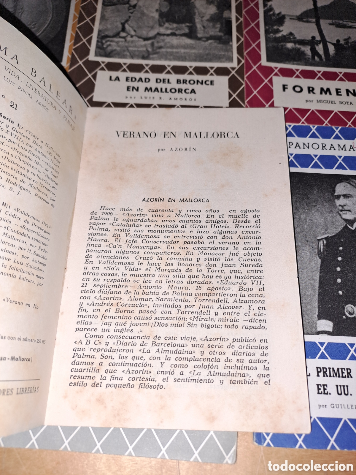 Libros de segunda mano: Panorama balear. Lote 10 vol&uacute;menes - Foto 4