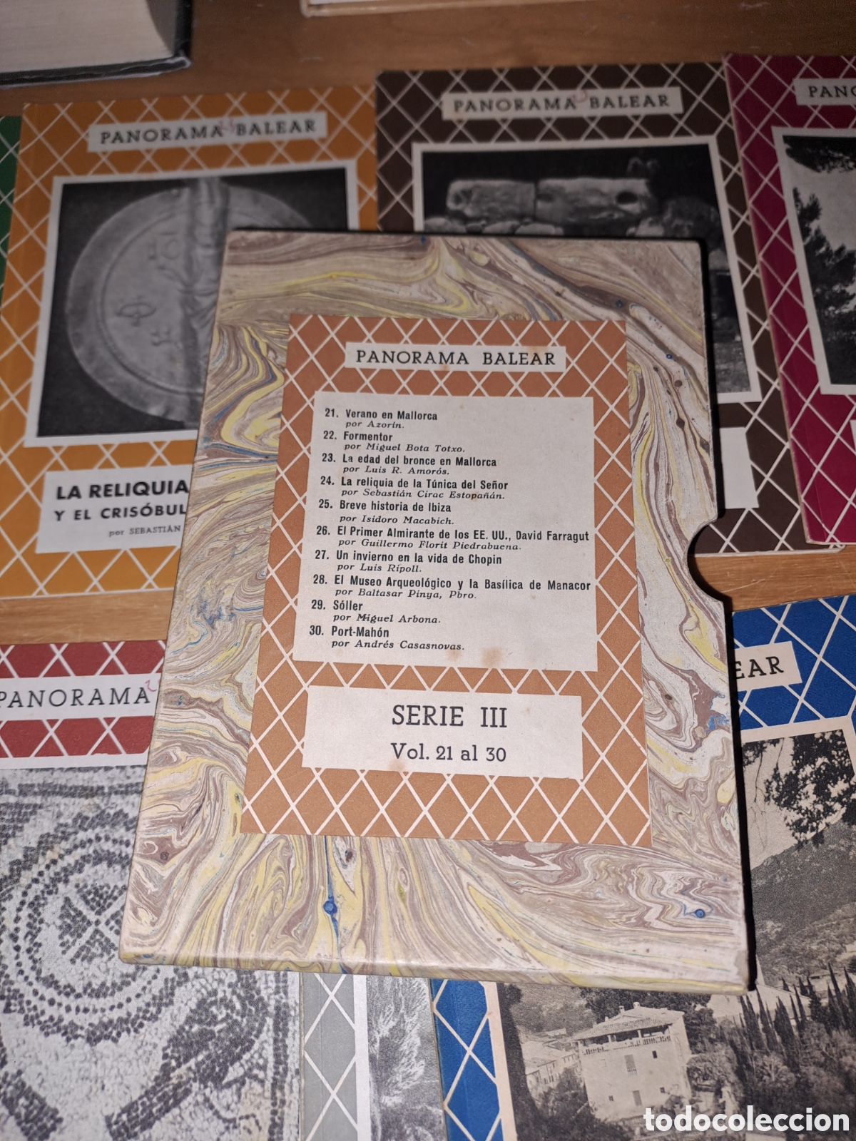 Libros de segunda mano: Panorama balear. Lote 10 vol&uacute;menes - Foto 5
