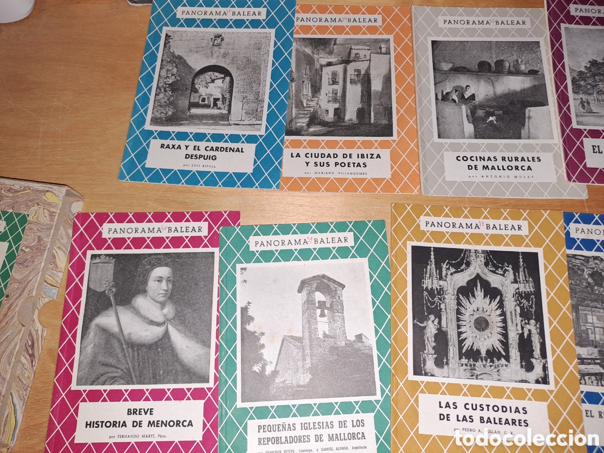 Libros de segunda mano: Panorama balear. Lote 10 vol&uacute;menes. - Foto 3