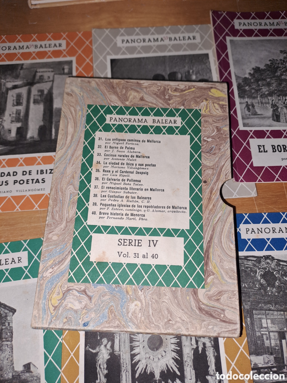 Libros de segunda mano: Panorama balear. Lote 10 vol&uacute;menes. - Foto 5