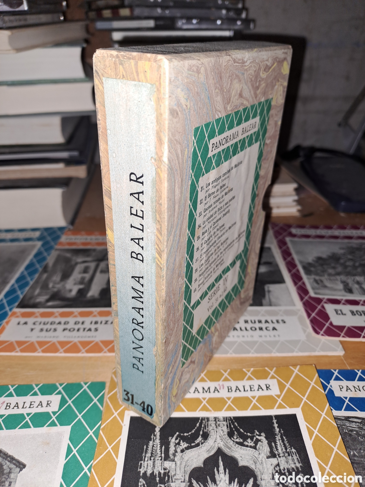 Libros de segunda mano: Panorama balear. Lote 10 vol&uacute;menes. - Foto 6