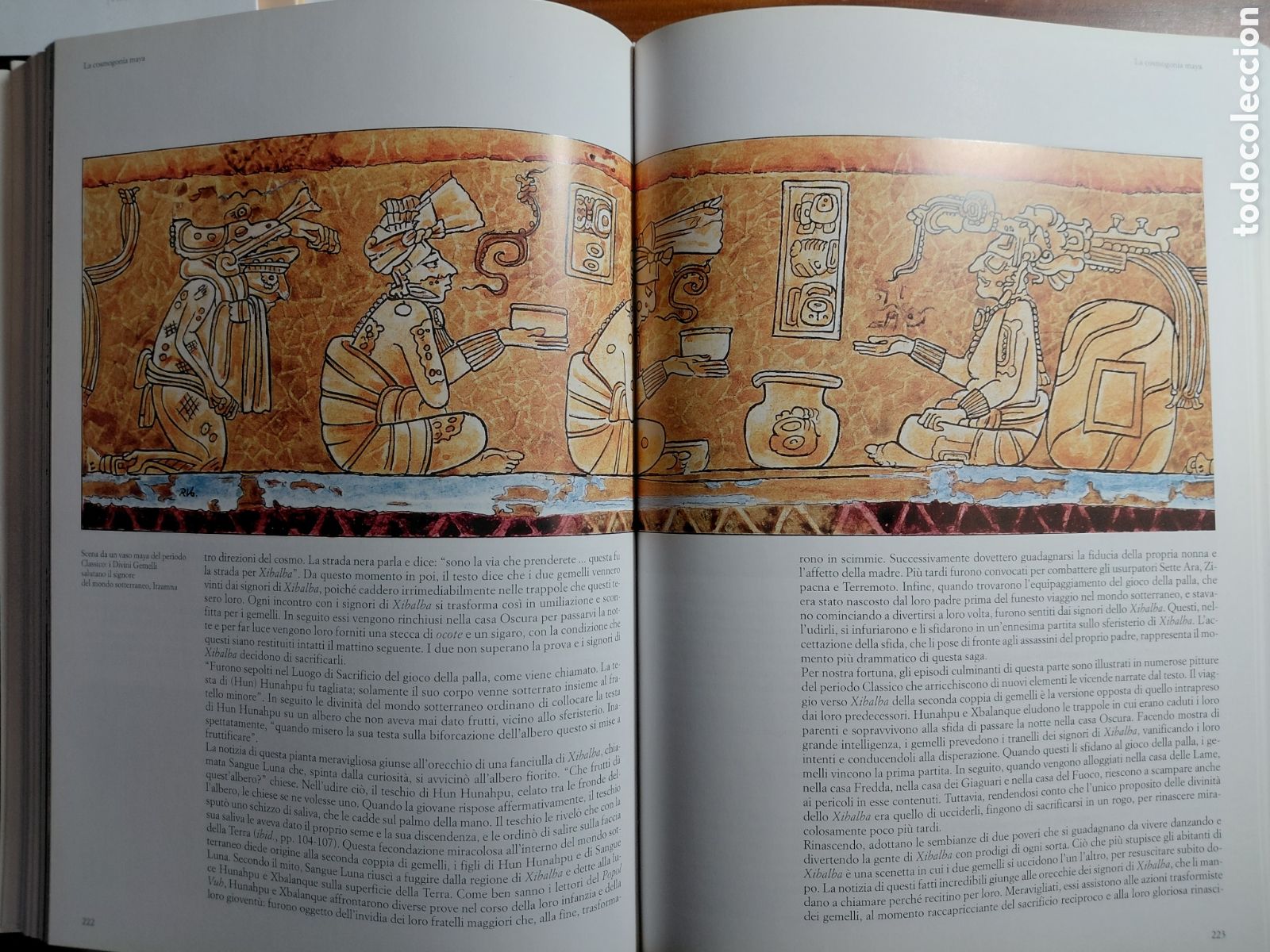 Libros de segunda mano: I MAYA / P. SCMIDT, M. DE LA GARZA - LIBRO EN ITALIANO, GRAN FORMATO - Foto 2