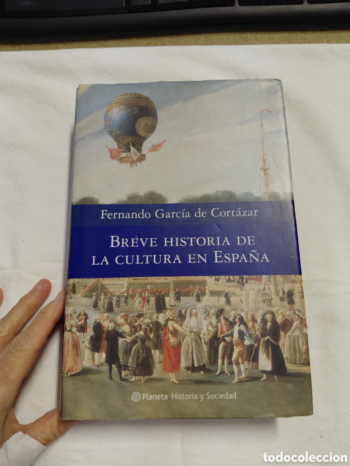 Libros de segunda mano: BREVE HISTORIA DE LA CULTURA EN ESPA&Ntilde;A.FERNANDO GARCIA DE CORTAZAR.PLANETA HISTORIA Y SOCIEDAD 2008.