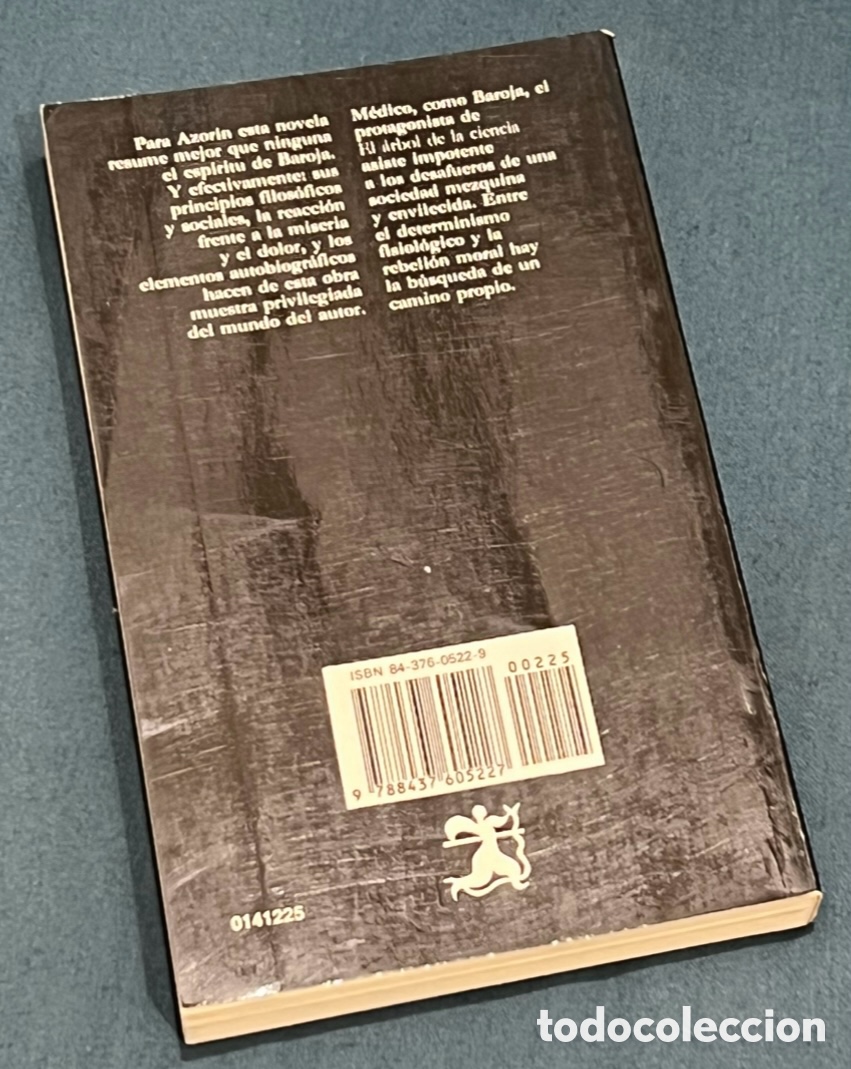 Libros de segunda mano: Libro. Pio Baroja. &ldquo;El &aacute;rbol de la ciencia&rdquo;. Ed. C&aacute;tedra. 1998. - Foto 2