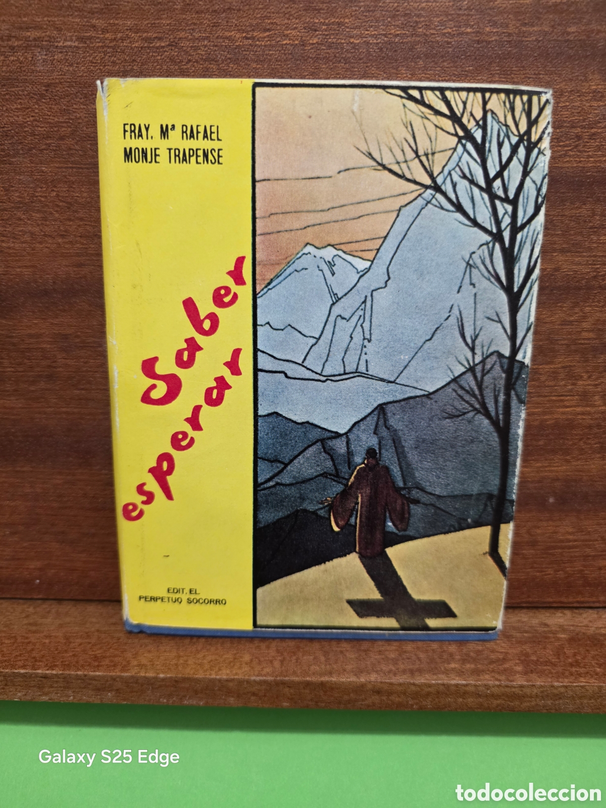 Libros de segunda mano: &rdquo;&rdquo;SABER ESPERAR&rdquo;&rdquo;...FRAY M. RAFAEL , MONJE TRAPENSE...ED. PERPETUO SOCORRO...1962...