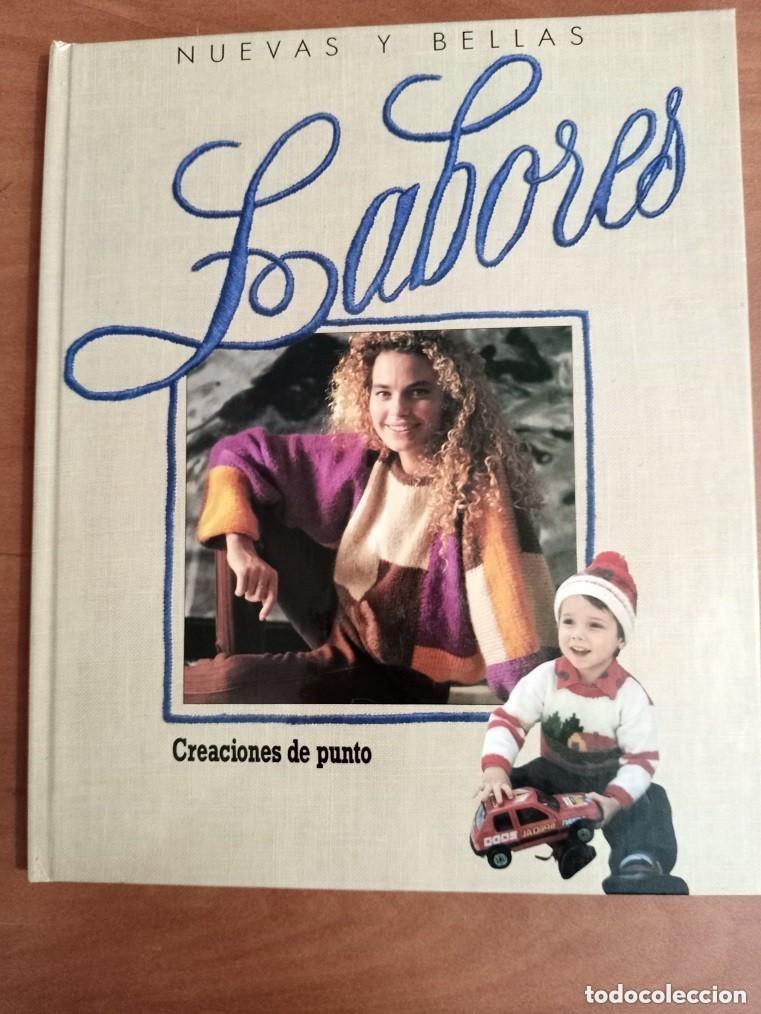 Libros de segunda mano: Nuevas y bellas labores &ndash; Creaciones de punto &ndash; Patrones y labores de punto -explicados paso a paso