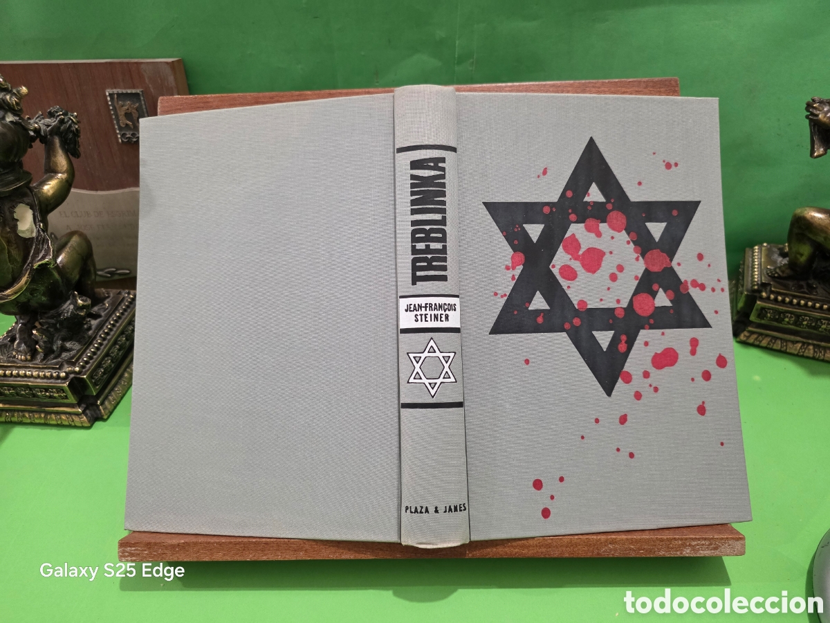 Libros de segunda mano: &rdquo;&rdquo;TREBLINKA&rdquo;&rdquo;...JEAN-FRAN&Ccedil;OIS STEINER...PLAZA Y JANES...1967...