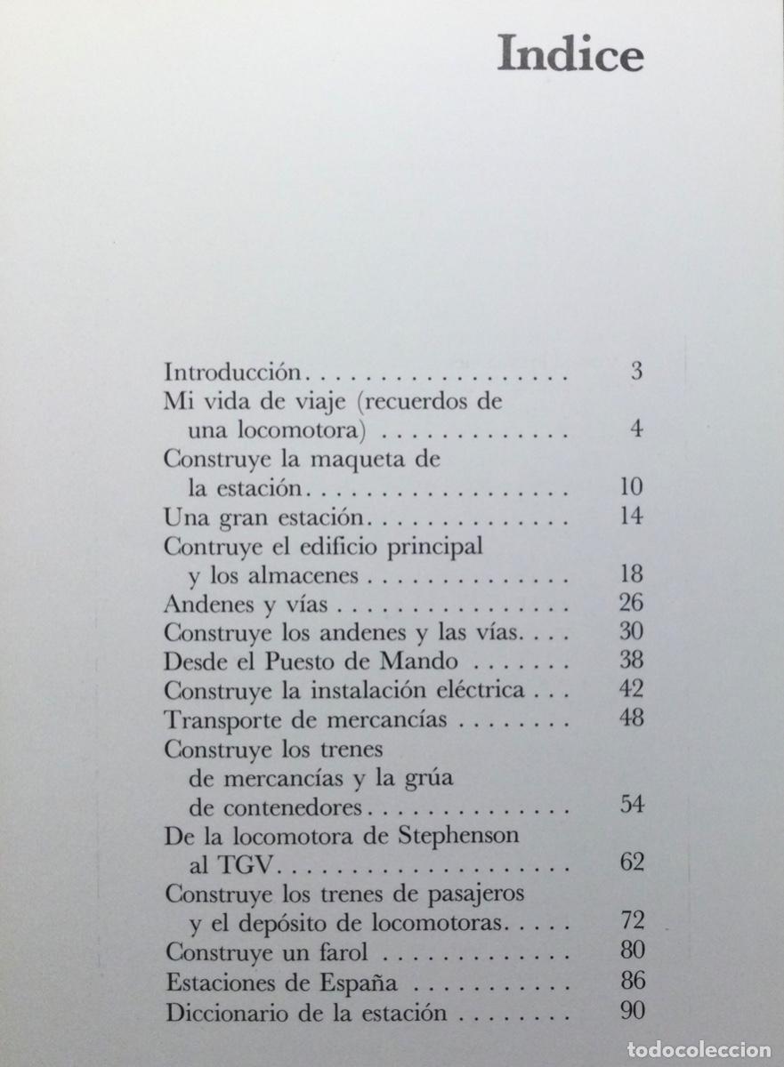 Libros de segunda mano: RENFE LA ESTACI&Oacute;N divulgaci&oacute;n para escolares - Foto 2