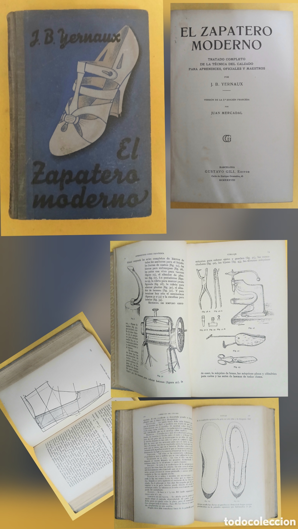 Libros de segunda mano: El zapatero moderno, por J.B.Yernaux