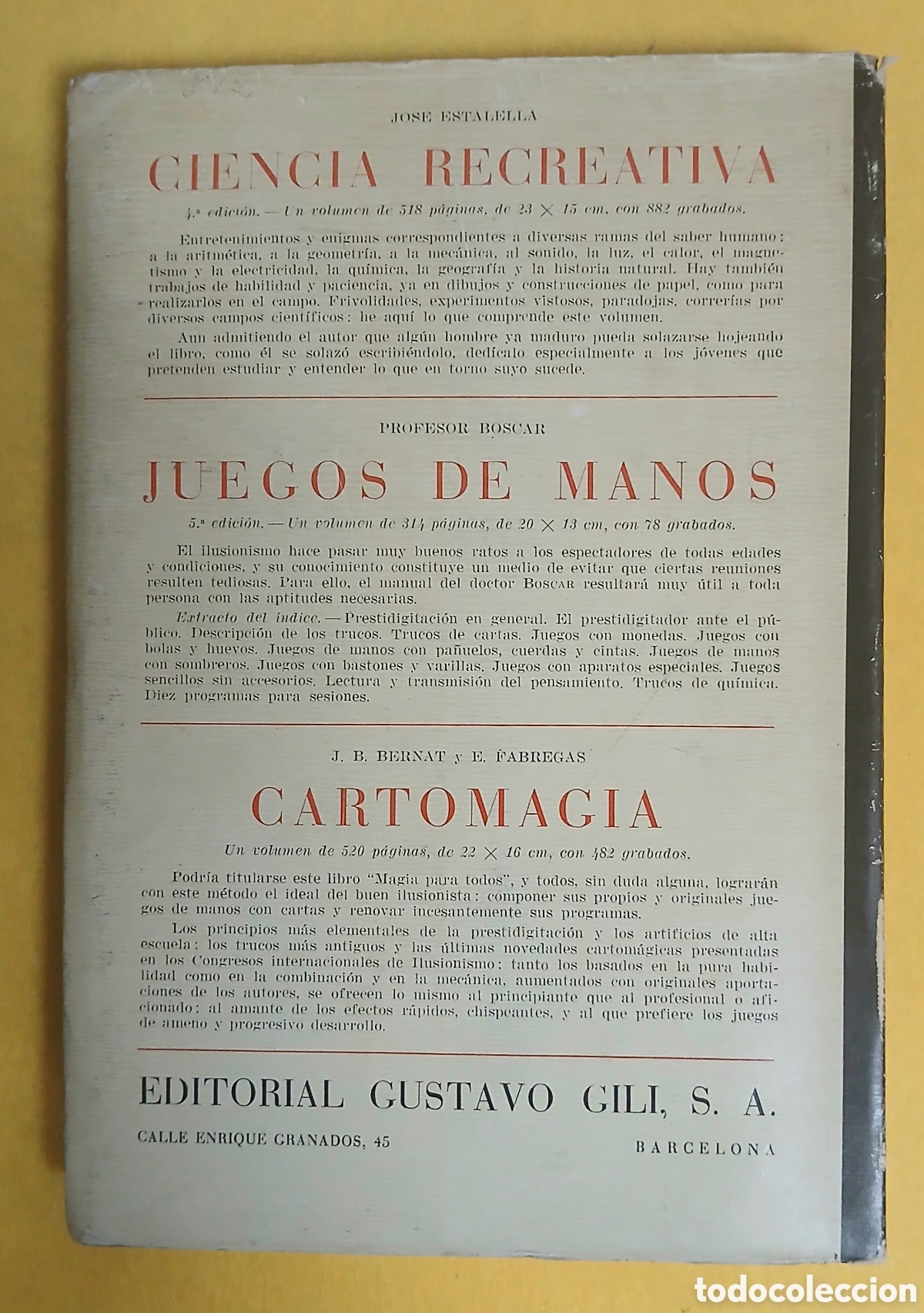 Libros de segunda mano: Experimentos cient&iacute;ficos de sobremesa - Foto 3