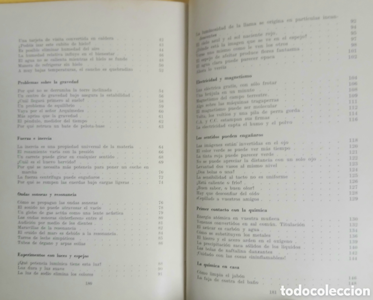 Libros de segunda mano: Experimentos cient&iacute;ficos de sobremesa - Foto 6