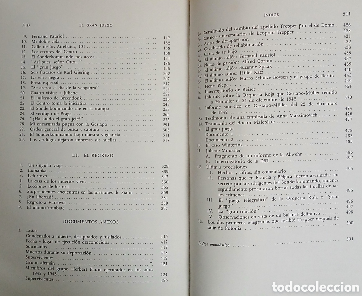 Libros de segunda mano: El gran juego de Leopold Trepper - Foto 4