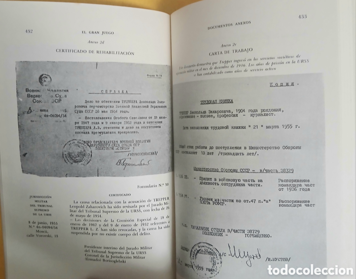 Libros de segunda mano: El gran juego de Leopold Trepper - Foto 7