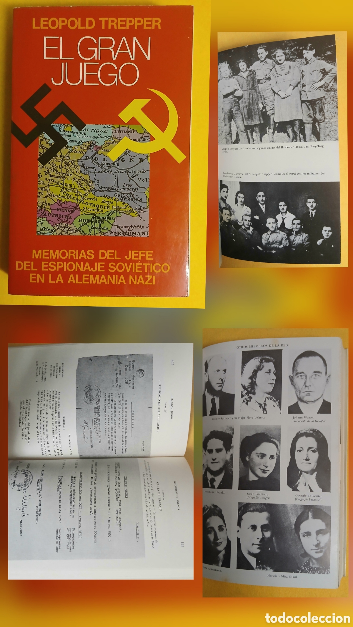 Libros de segunda mano: El gran juego de Leopold Trepper - Foto 1