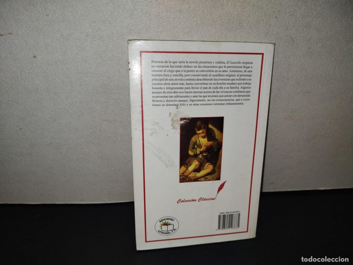 Libros de segunda mano: 220- El Lazarillo De Tormes - An&oacute;nimo . Ediciones Leyenda, S. A., 2011 - Foto 3
