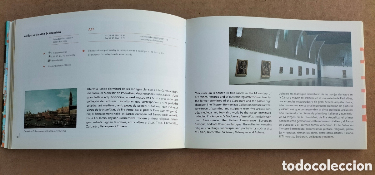 Libros de segunda mano: Gu&iacute;a de museus de Barcelona. Museums guide. Gu&iacute;a de museos. Ediciones pol&iacute;grafa, 2003 - Foto 5