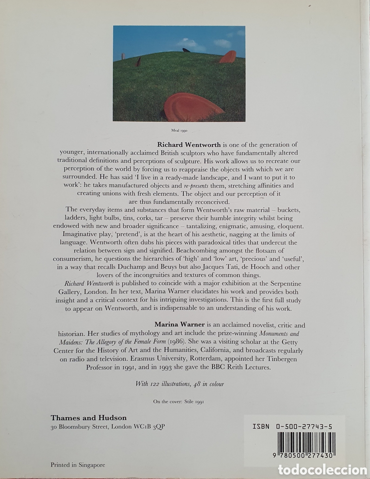 Libros de segunda mano: Richard Wentworth Marina Warner - Foto 2