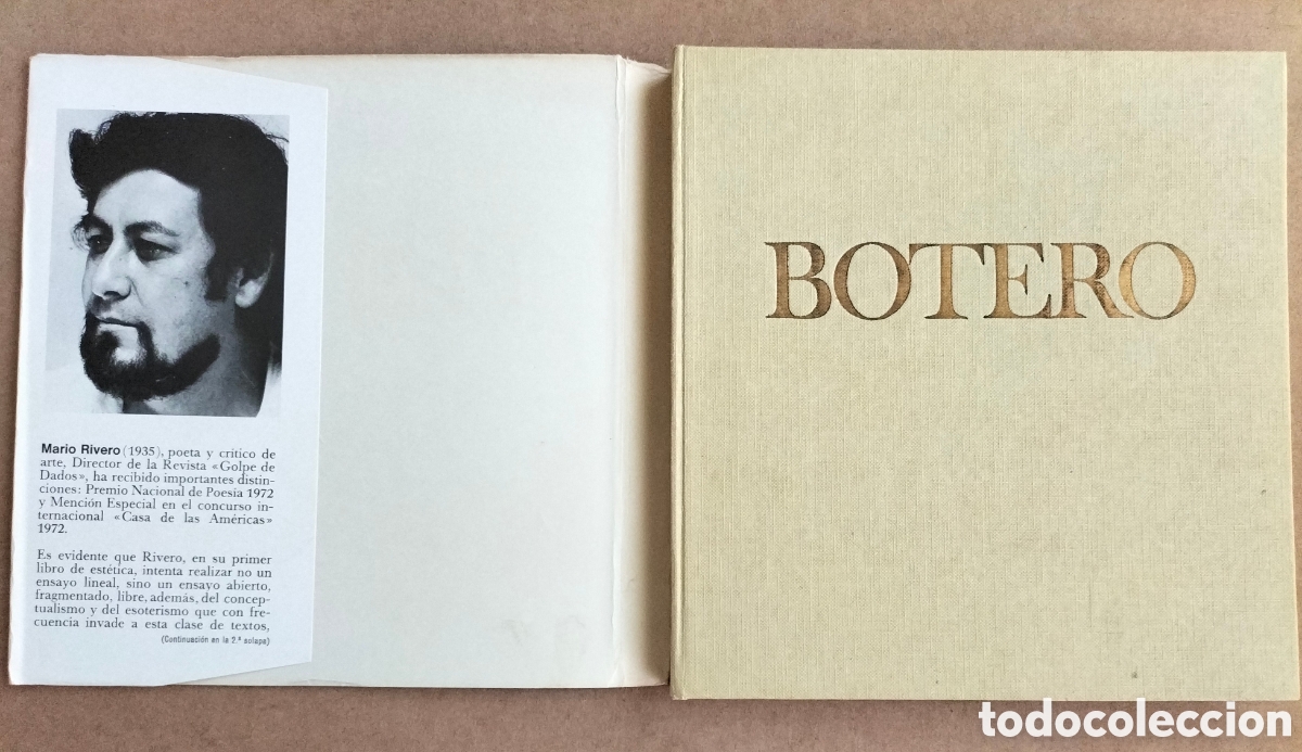Libros de segunda mano: Botero. Mario Rivero. Plaza & Jan&eacute;s, 1973. Libro - Foto 2