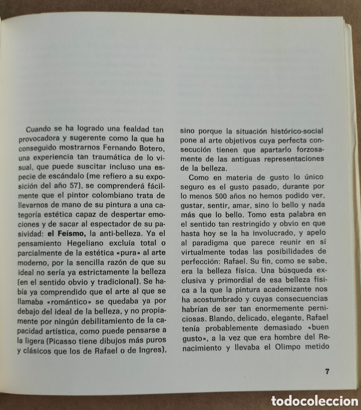 Libros de segunda mano: Botero. Mario Rivero. Plaza & Jan&eacute;s, 1973. Libro - Foto 5
